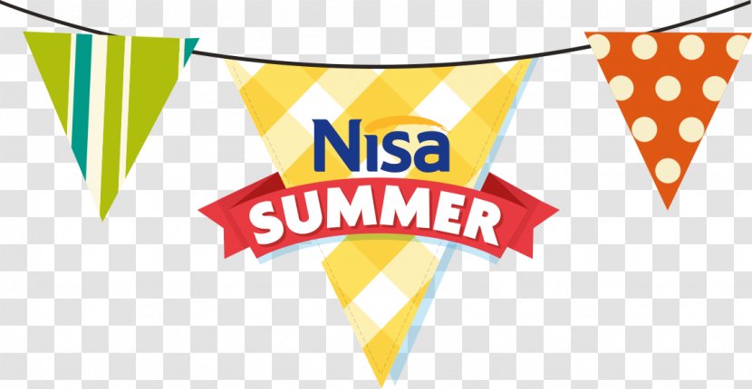 Logo Nisa Stock Photography Clip Art - Text - Summer Bunting Transparent PNG