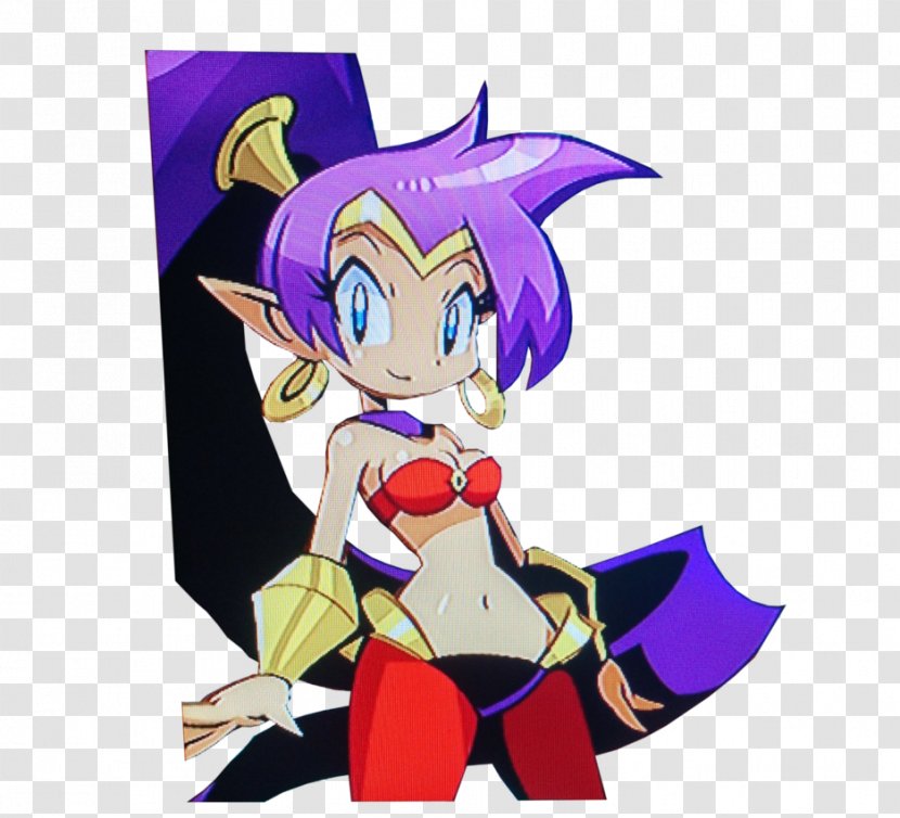 Shantae: Half-Genie Hero Risky's Revenge Shantae And The Pirate's Curse Nintendo Switch - Watercolor - Fan Service Transparent PNG