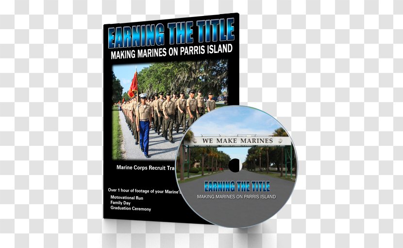 Parris Island United States Marine Corps Recruit Training Depot San Diego - Graduation Ceremony - Mockup Bus Transparent PNG