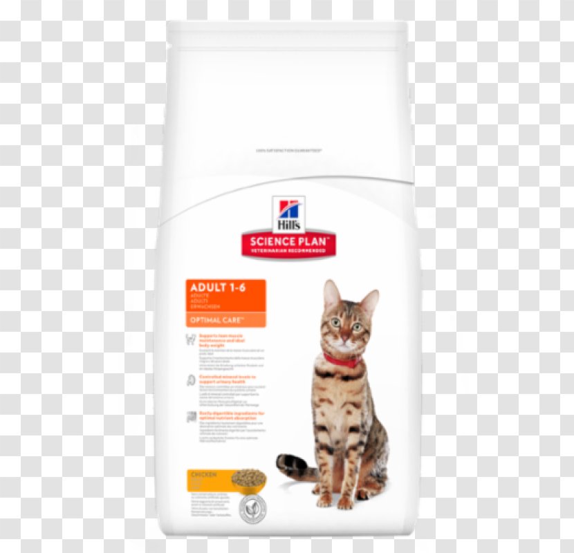 Cat Food Felidae Hill's Pet Nutrition Science Diet - Veterinary Poultry Transparent PNG