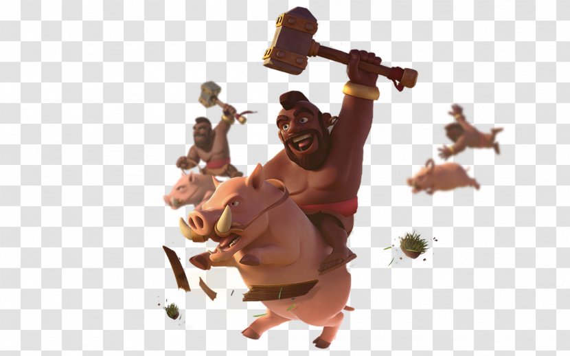 Clash Of Clans Royale Strategy Hog Riders Golem Transparent PNG
