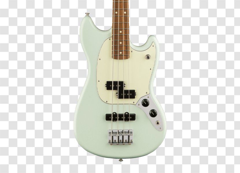 Fender Mustang Bass PJ Electric Precision Guitar - String Instrument Accessory Transparent PNG
