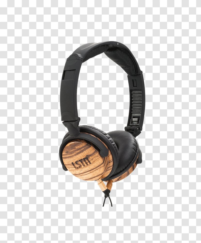 Headphones Microphone Audio Stereophonic Sound - Wood Ear Transparent PNG