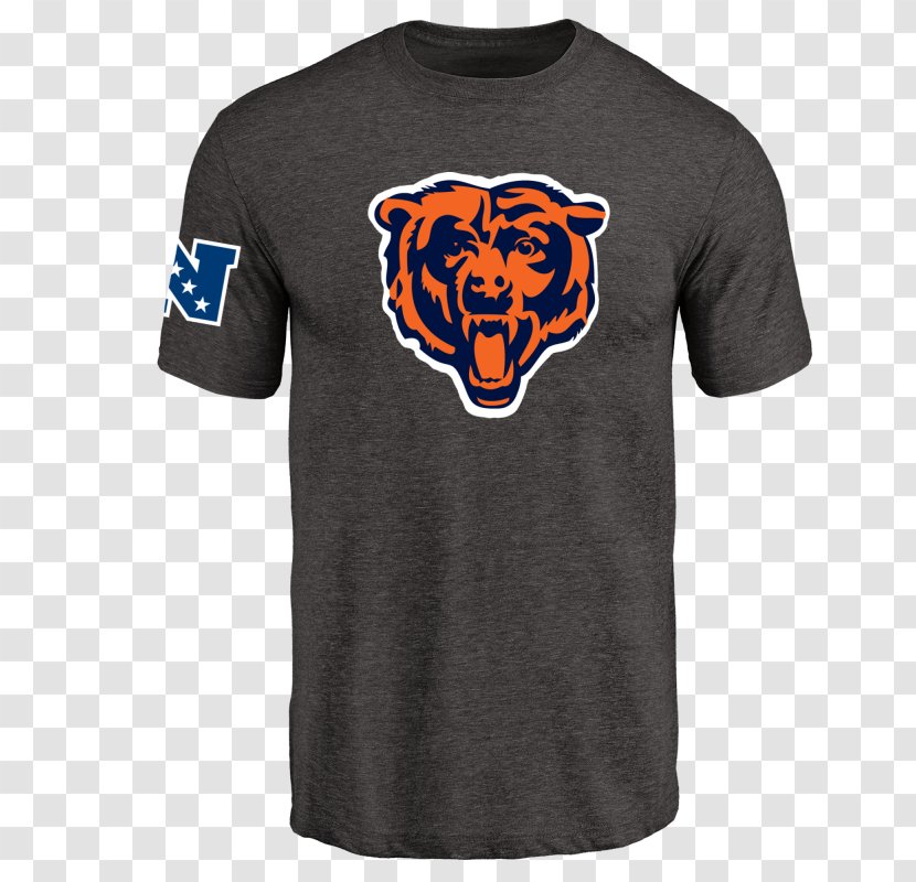 Chicago Bears T-shirt NFL Majestic Athletic Clothing - New York Giants Transparent PNG