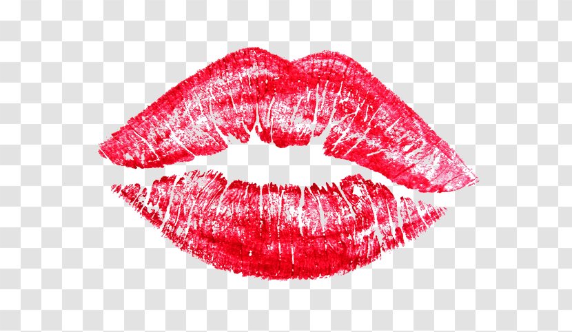 Lipstick Red Lips Clip Art - Close Up Transparent PNG