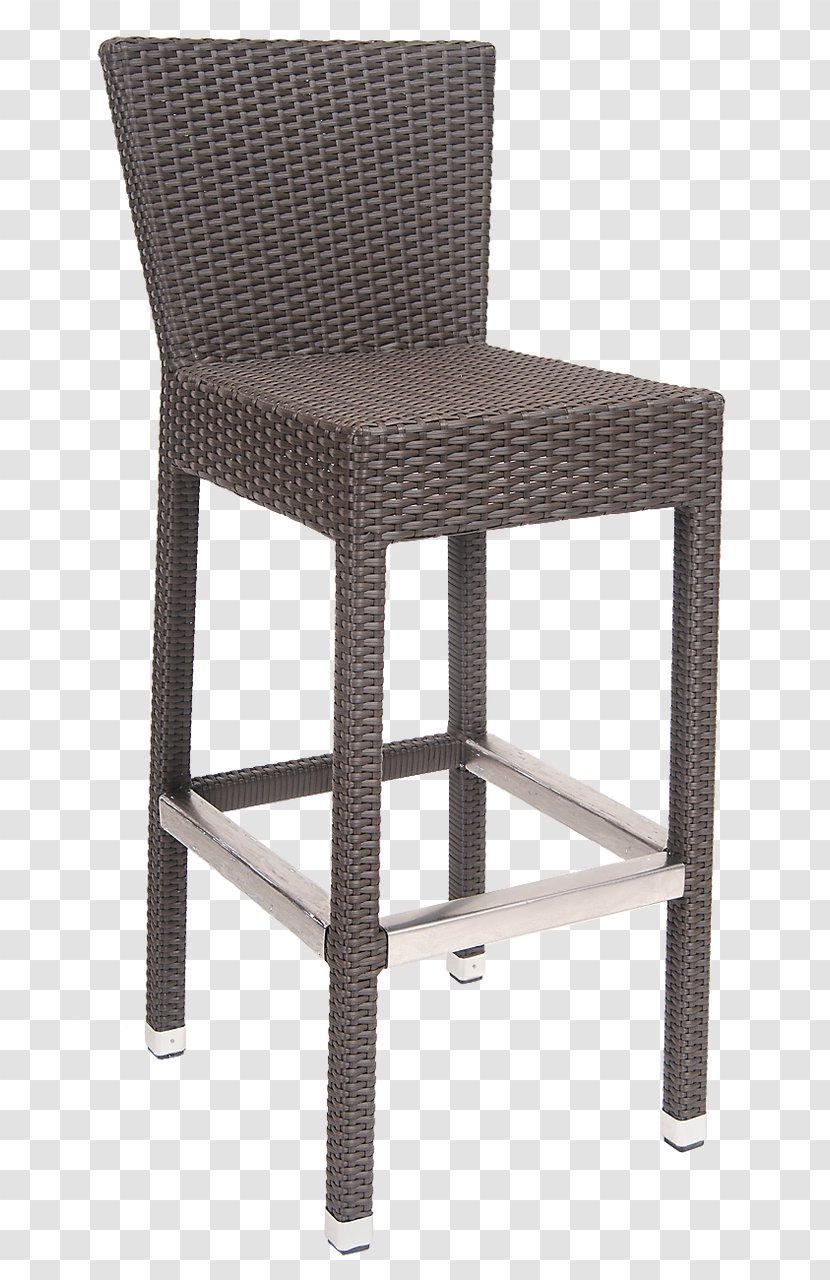 Table Bar Stool Chair Wicker - Countertop Transparent PNG