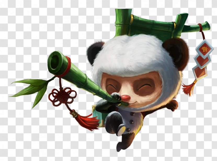 League Of Legends Giant Panda Image Desktop Wallpaper Riot Games - Figurine Transparent PNG