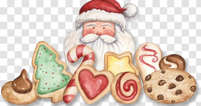 Lebkuchen Santa Claus Christmas Ornament Gingerbread Cookie Transparent PNG