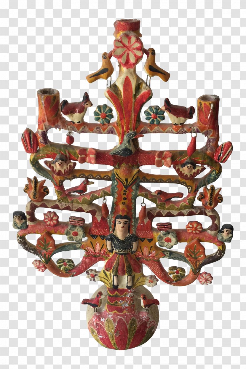 Tree Of Life Mexico Candelabra Vase Transparent PNG
