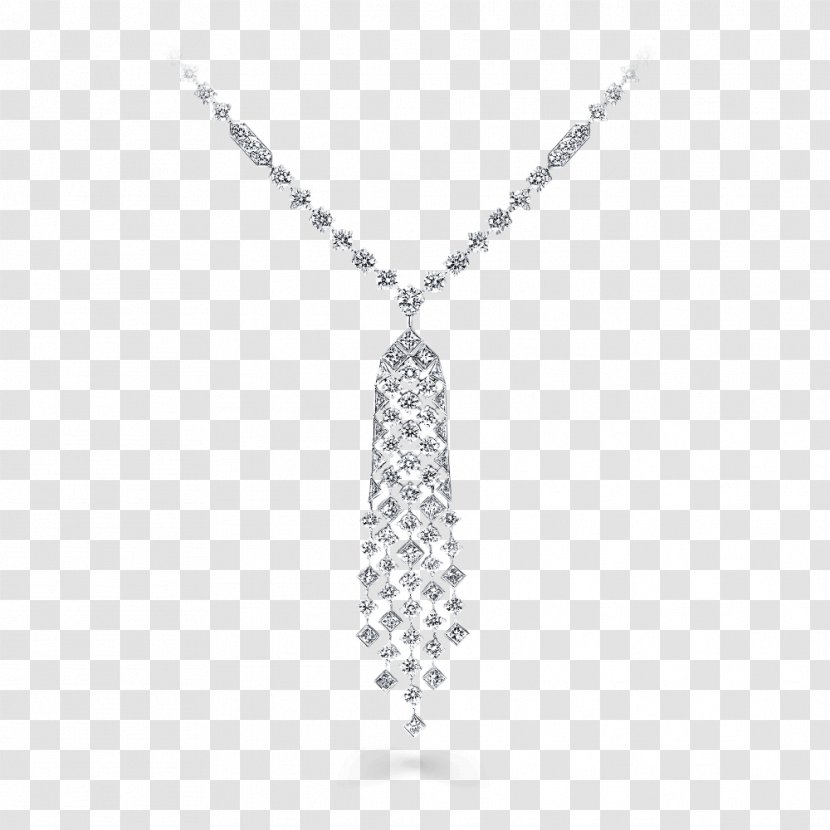 Necklace Earring Graff Diamonds Jewellery - Emerald Transparent PNG