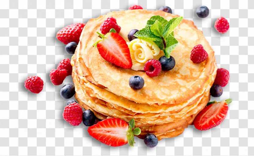 Pancake Crêpe Maslenitsa Flavor Degustation - Strawberry - Cuisine Transparent PNG