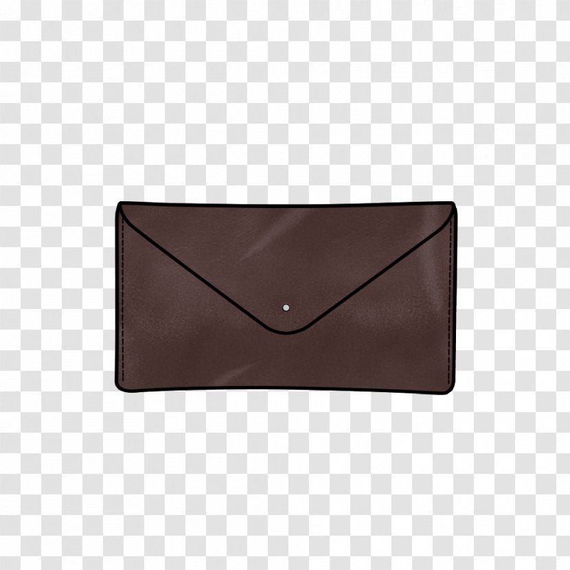 Handbag Leather Messenger Bags Wallet - Shoulder Bag - Enveloper Front Transparent PNG