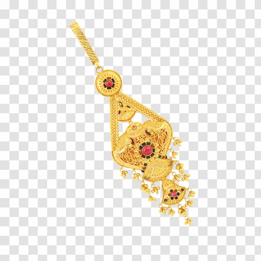Earring Lalithaa Jewellery Gold Charms & Pendants Transparent PNG