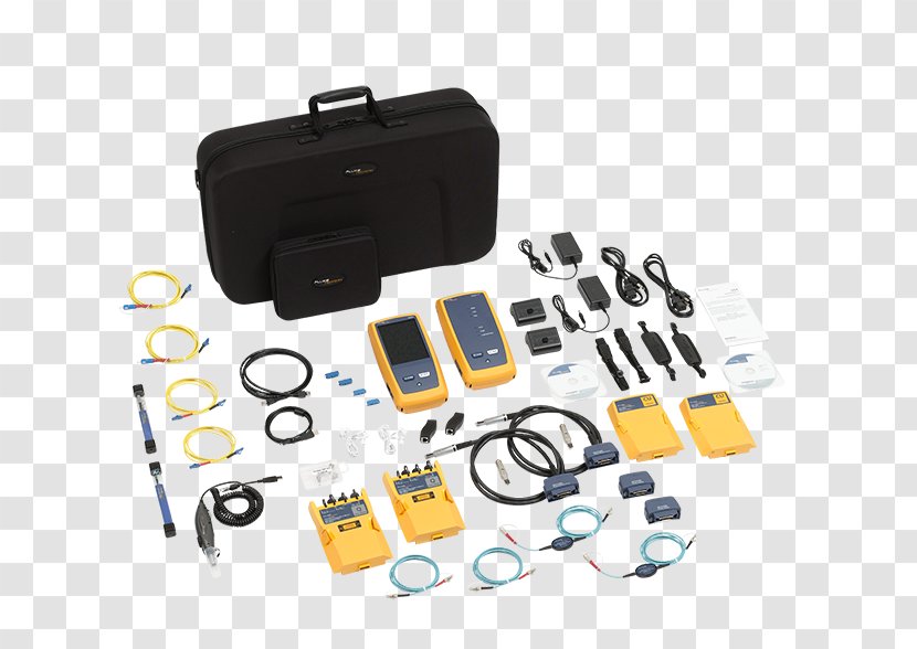 Fluke Corporation Cable Tester Copper Certification Computer Network Optical Time-domain Reflectometer - Tool Transparent PNG
