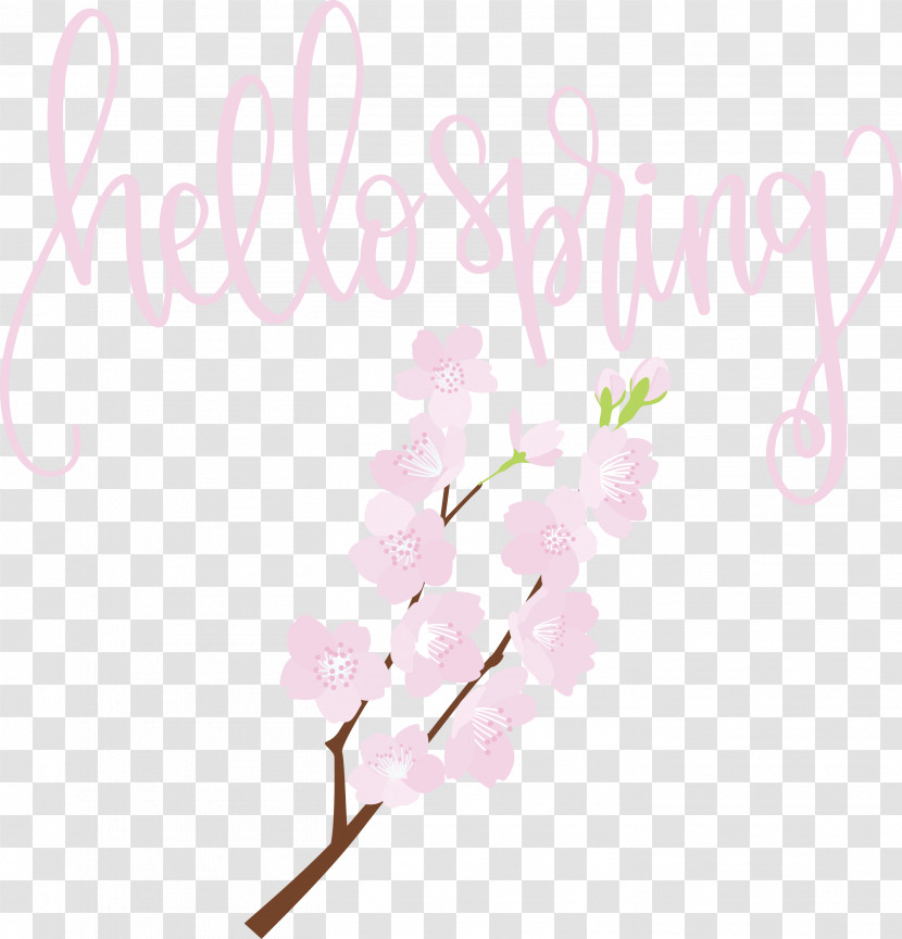 Hello Spring Spring Transparent PNG