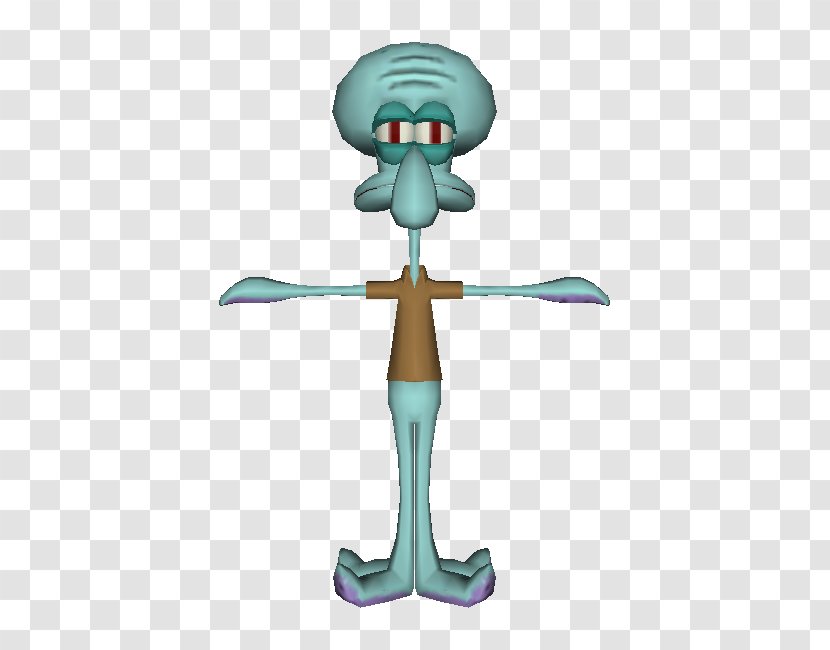 SpongeBob's Truth Or Square Wii Squidward Tentacles Nintendo DS Video Game - Flower Transparent PNG