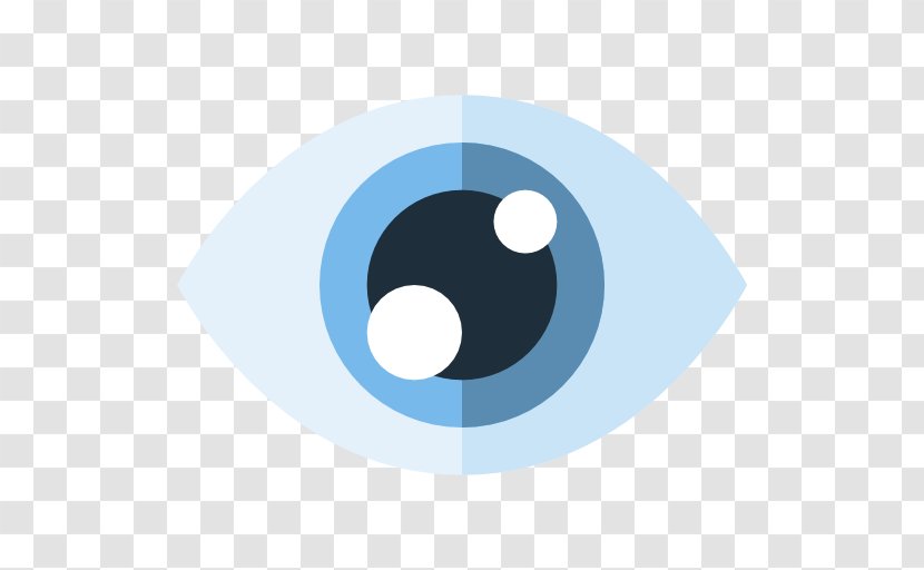 Mind Body Health Associates Eye Logo - Blue Transparent PNG