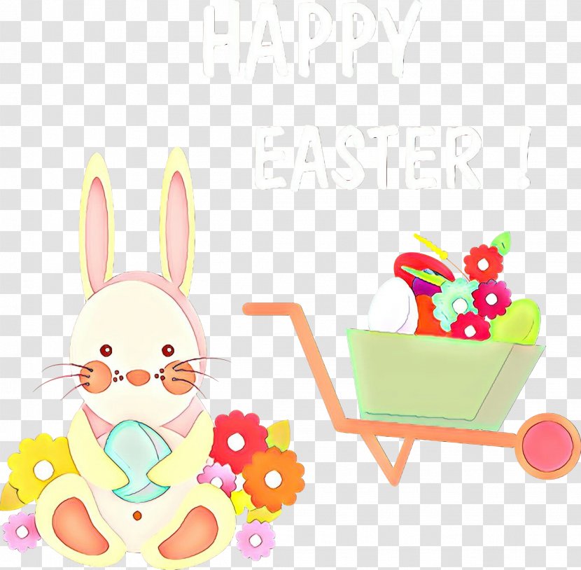 Easter Bunny Clip Art Illustration Food - Rabbits And Hares Transparent PNG