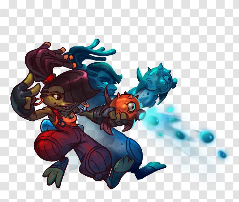 Awesomenauts Swords & Soldiers PlayStation 4 Xbox One Steam - Fictional Character Transparent PNG