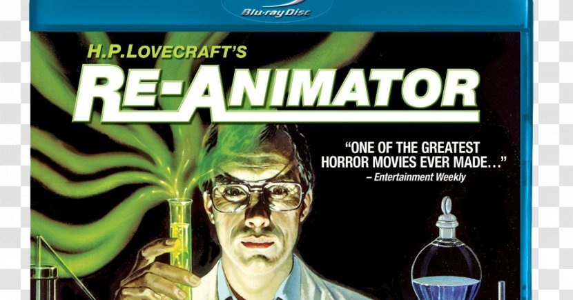 Blu-ray Disc Herbert West–Reanimator Re-Animator DVD Film - From Beyond - Reanimator Transparent PNG