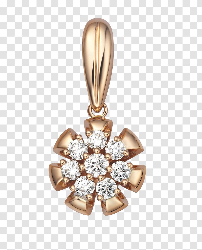 Petal Jewellery Flower - Blingbling - Petals Silver Pendant Transparent PNG