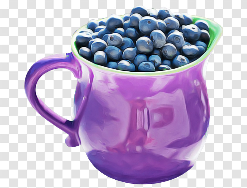 Blue Fruit Mug Superfood Plant Transparent PNG