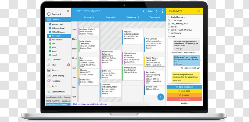 Computer Program Software Appointment Scheduling Calendaring Application - Multimedia - Fitness Transparent PNG