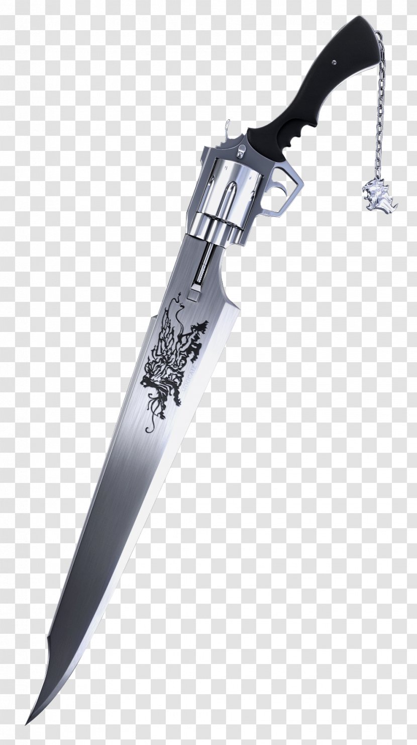 Final Fantasy VIII Gunblade Firearm Weapon Pistol Sword - Dagger - Handgun Transparent PNG