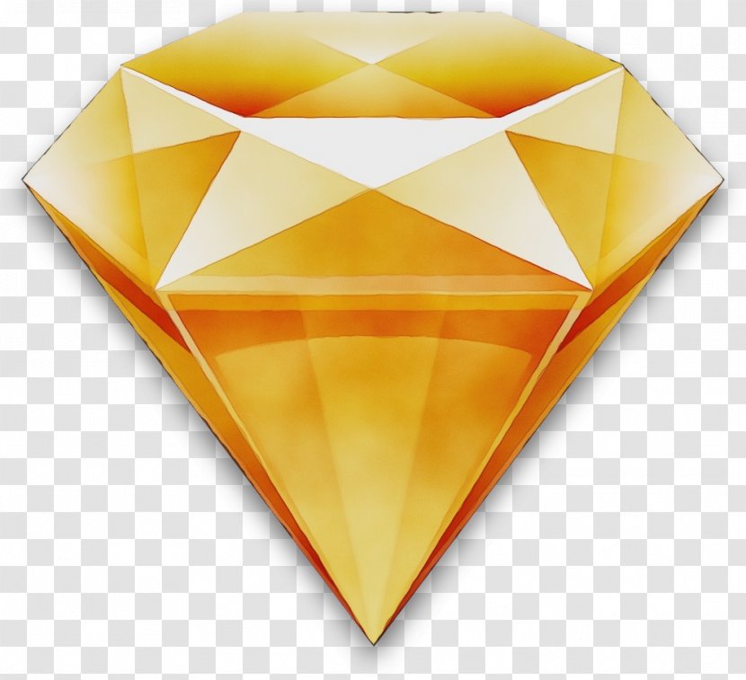 Orange - Cone - Triangle Transparent PNG