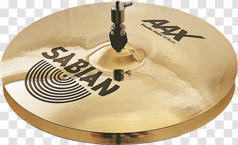 Sabian Hi-Hats Crash Cymbal Drums - Frame Transparent PNG