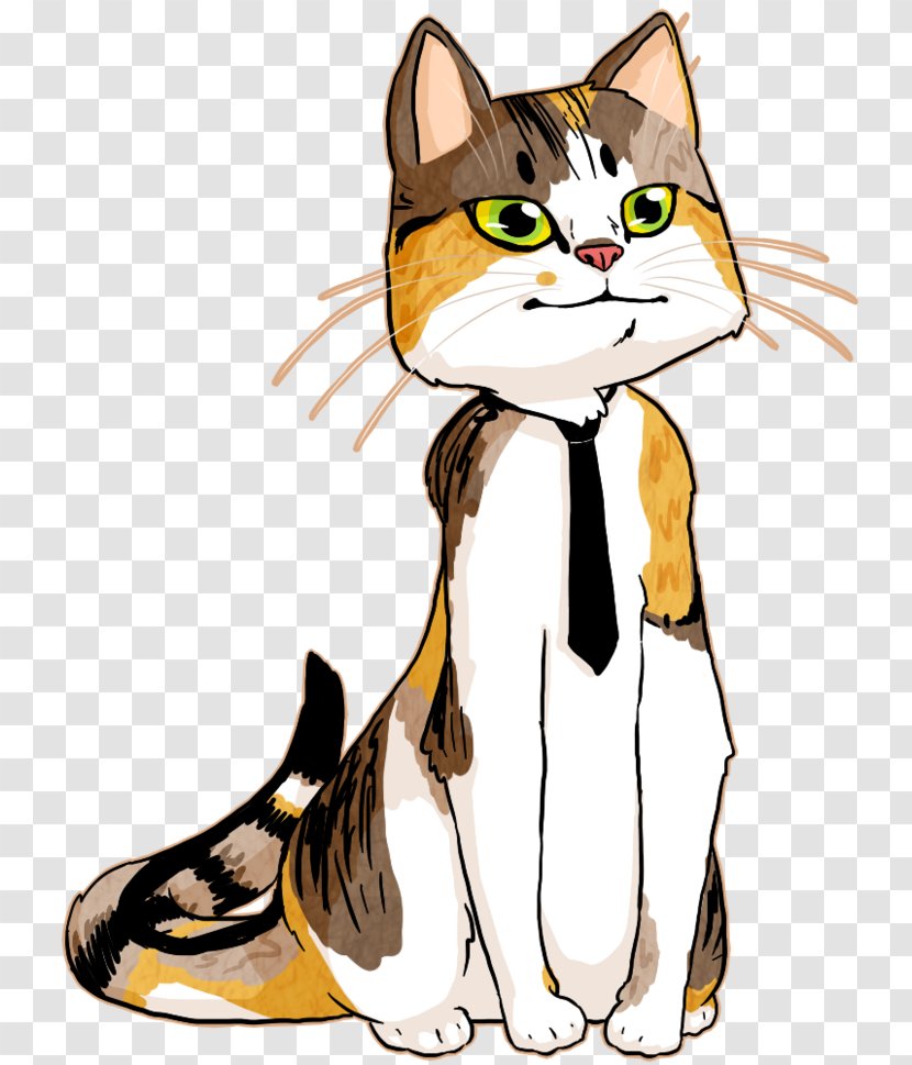 Whiskers Kitten Domestic Short-haired Cat Tabby - Art Transparent PNG