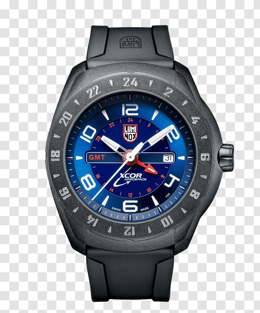 Luminox XCOR/SXC PC Carbon GMT Watch Seal 3813 46 Mm Greenwich Mean Time Zone - Hardware - Usa Visa Transparent PNG