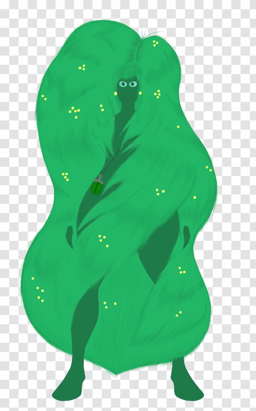 Green Leaf Background - Frog Transparent PNG