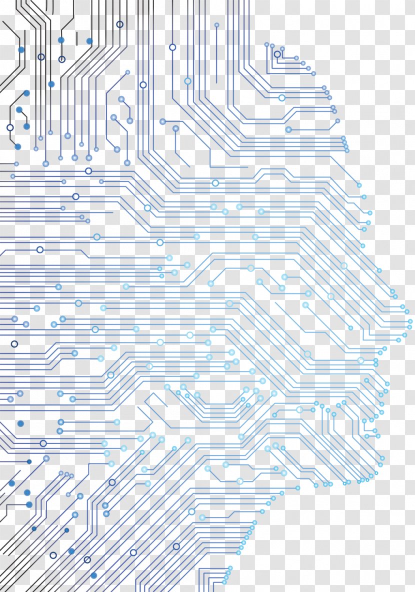 Circuit Diagram Printed Board Electronic - Schematic - Tecnologia Transparent PNG