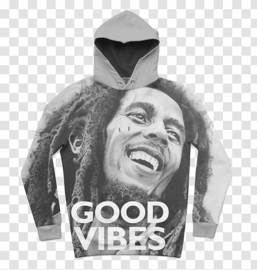 Bob Marley Hoodie T-shirt Cannabis Clothing - Flower Transparent PNG