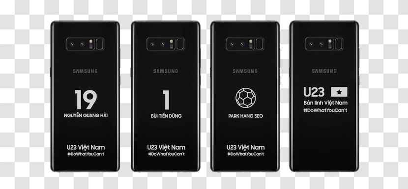 Samsung Galaxy Note 8 Vietnam National Under-23 Football Team S9 5 - Brand - CHUC MUNG Transparent PNG