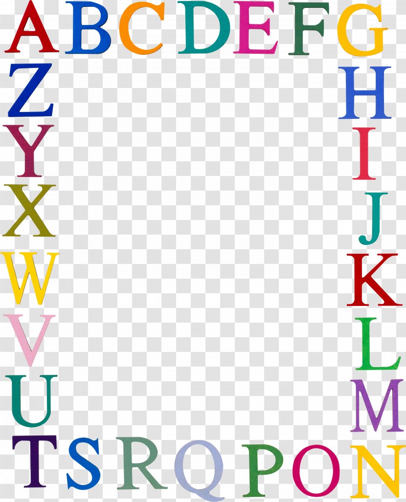 Picture Frames Letter Photography Organization - English Alphabet Transparent PNG