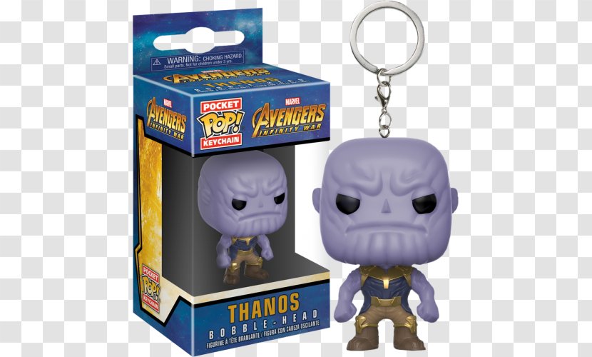 Thanos Iron Man Funko Collector Vision - Collectable Transparent PNG