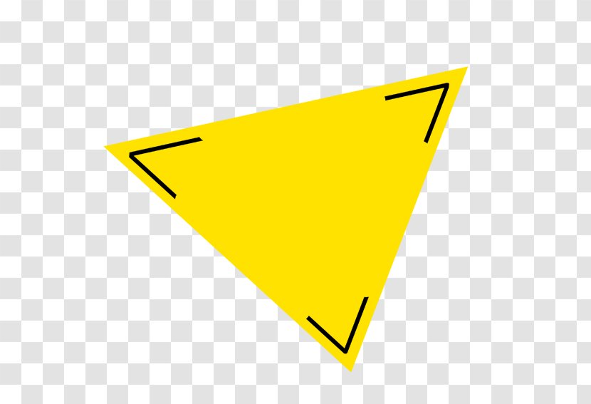 Yellow Triangle - Editing Transparent PNG