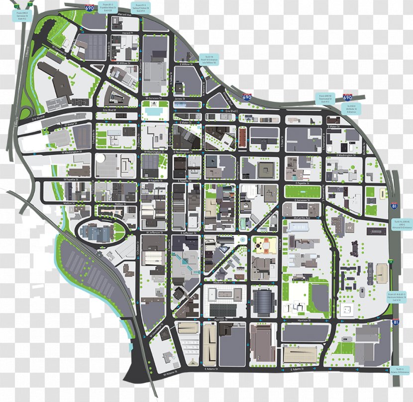 Urban Design Residential Area Map - Creative Brochure Transparent PNG
