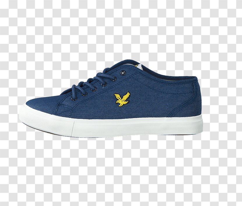 Skate Shoe Sneakers Basketball Suede - Blue - Lyle And Scott Logo Transparent PNG