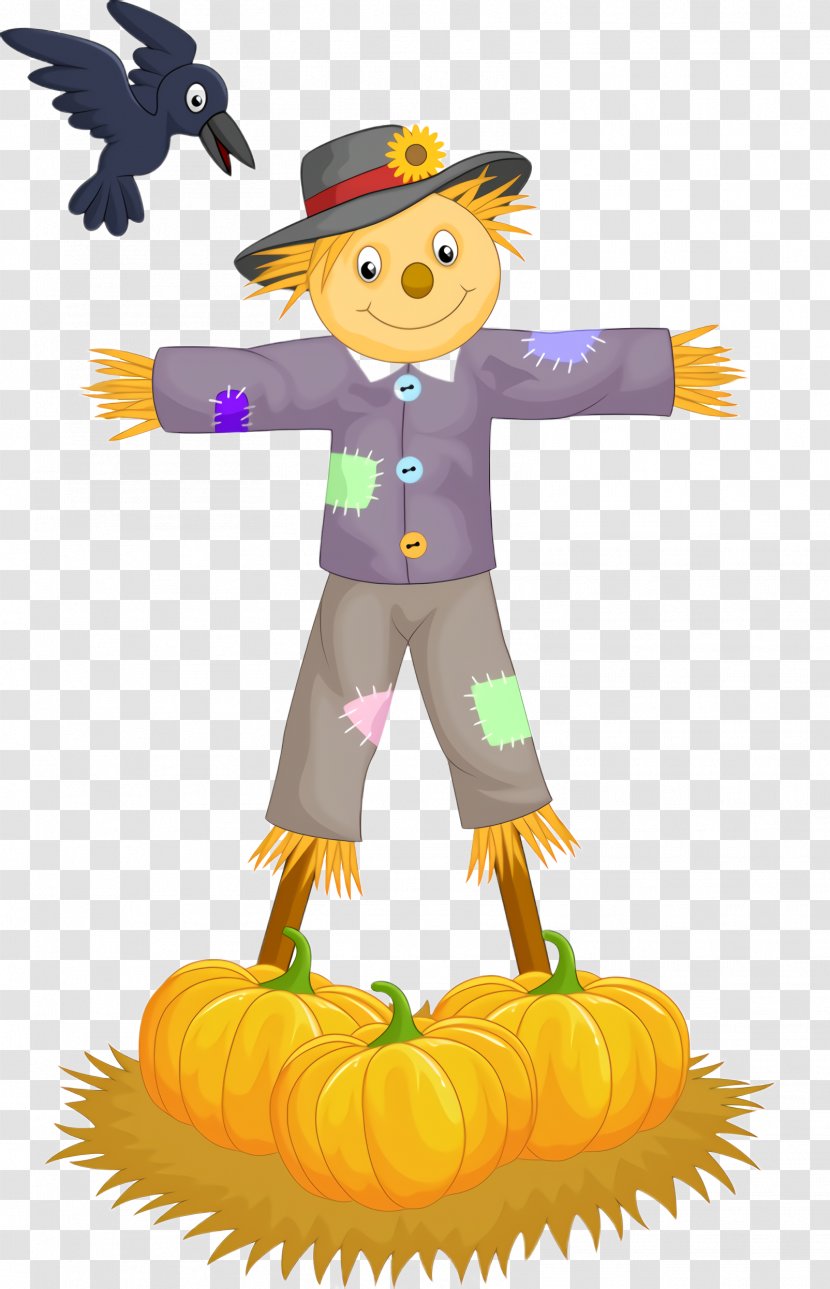 Cartoon Clip Art Scarecrow Fictional Character Transparent PNG