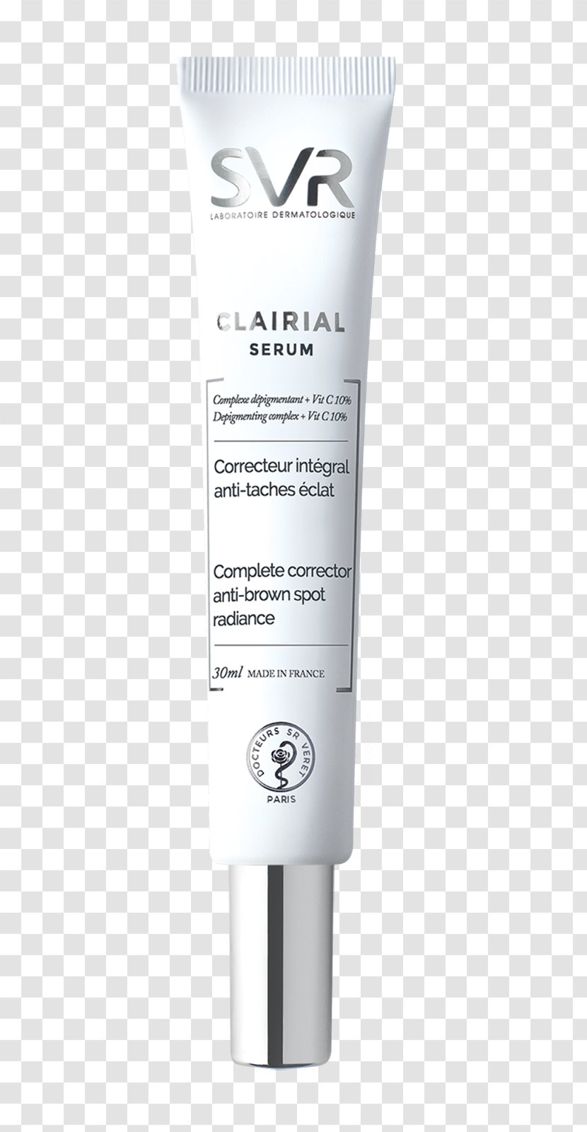 SVR CLARIAL 10 Cream Lotion Cosmetics Milliliter - Noreva Trio A Intensive Depigmenting Treatment - Face Transparent PNG