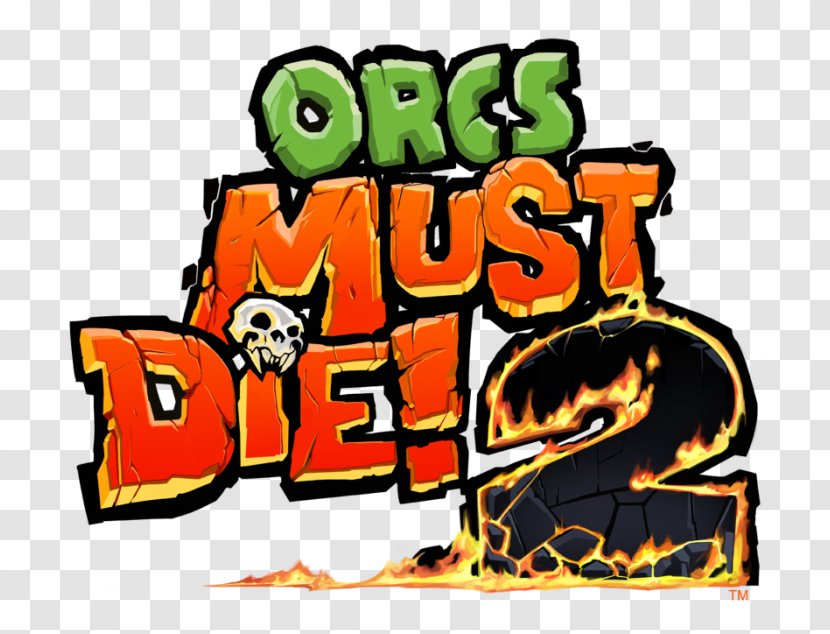 Orcs Must Die! 2 Video Game Tower Defense Robot Entertainment - Orange - Die Transparent PNG