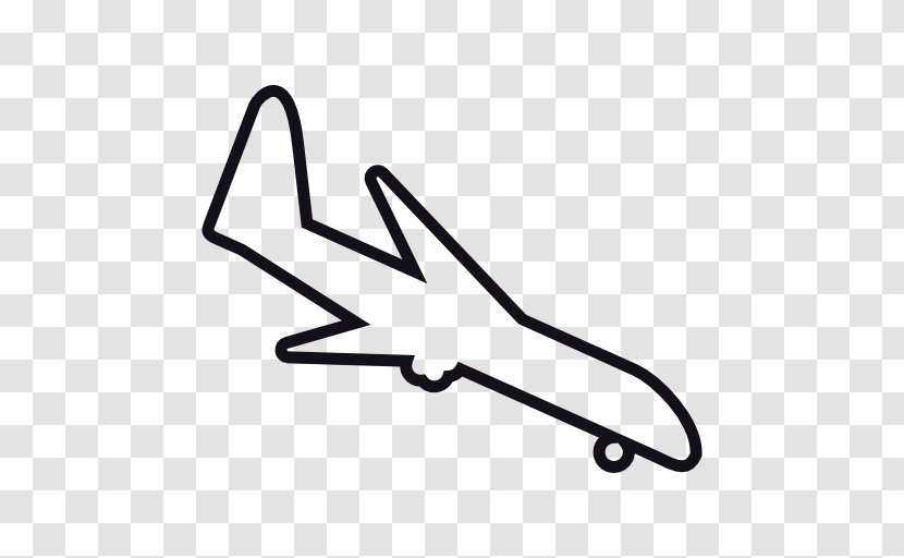 Airplane Aircraft Symbol - Triangle Transparent PNG