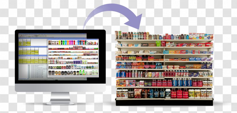 Brand Planogram Sales Endcap - Vendor - Store Shelf Transparent PNG