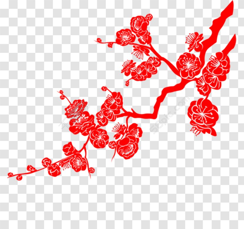 Chinese Paper Cutting Papercutting - Chinesischer Knoten - New Year Transparent PNG