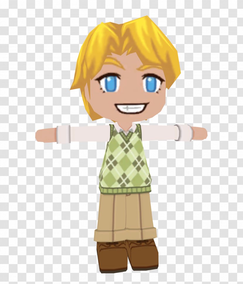 Figurine Thumb Character Clip Art - Smile - Mysims Agents Transparent PNG