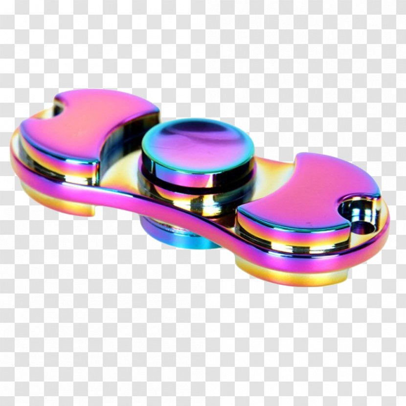 Fidget Spinner Fidgeting Toy Anxiety Cube - Hardware Transparent PNG