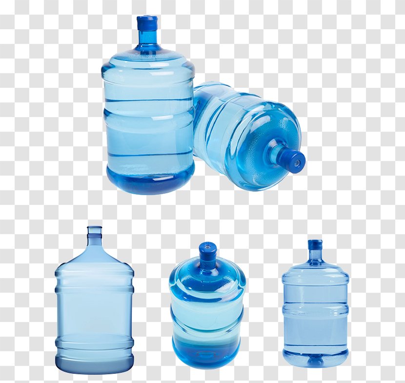 Bottled Water Bottle Cooler - Drinking - Pure Containers Transparent PNG